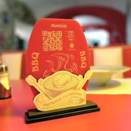 Meniuri - Meniu digital QR si NFC pentru restaurante - BBQ