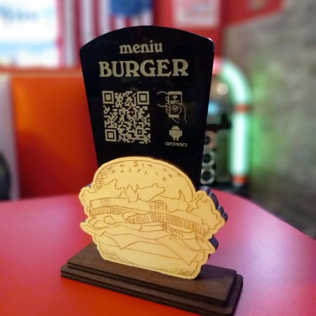Meniuri - Meniu digital QR si NFC pentru restaurante - Burger