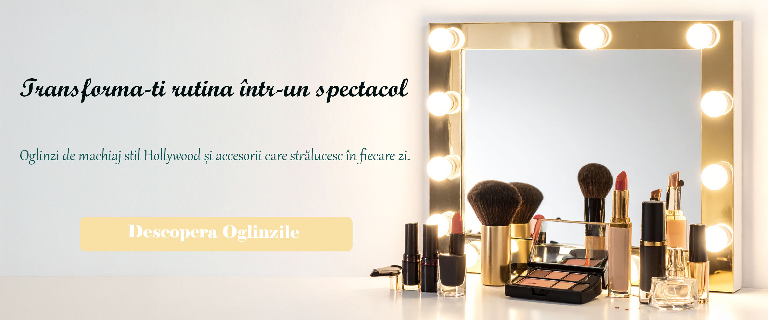 Strălucește în fiecare zi cu oglinzi și accesorii de machiaj