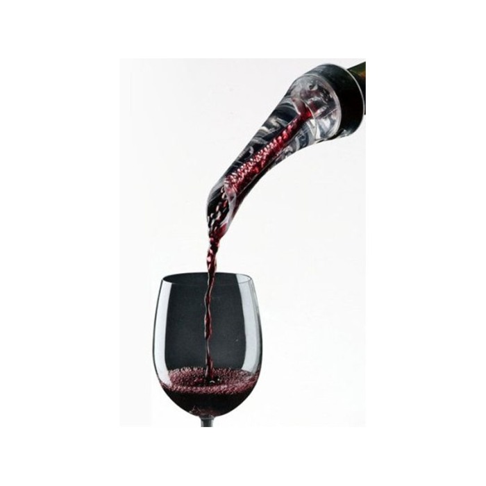 Aerator pentru vin CorkPourer, cu dop, usor de utilizat, oxigeneaza si incetinineste curgerea vinului, transparent [3]