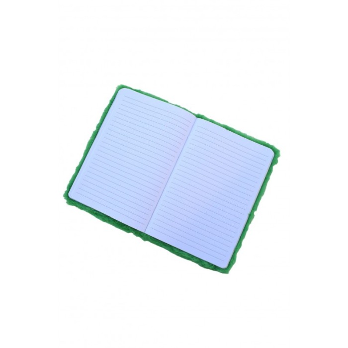 Agenda cadou cu tematica ChristmasGift Doty®, husa imblanita verde, placuta la atingere, cu imaginea lui Mos Craciun [3]