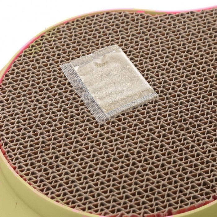 Ansamblu de joaca pentru pisici, cu soricel, 3 bilute si zona de facut ghearele, 45 cm, Doty [4]