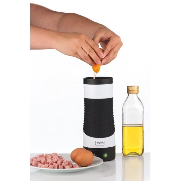 Aparat de preparat omleta Eggs Skewers, usor de utilizat si curatat, accesorii incluse, negru/alb [4]