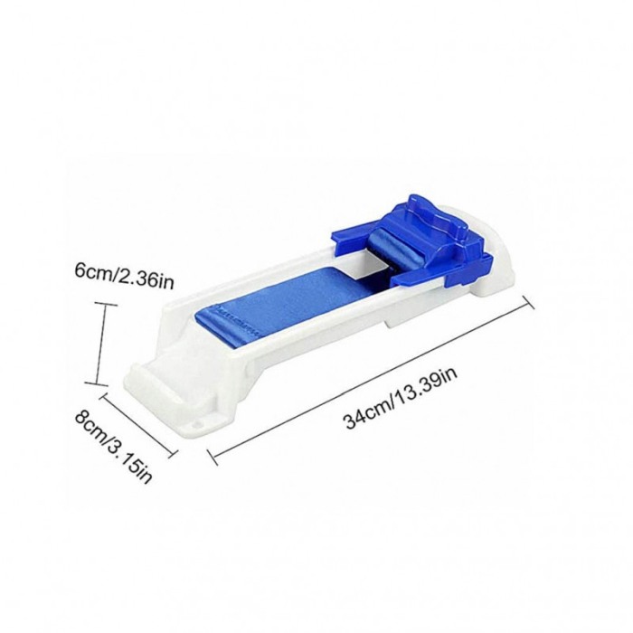 Aparat de rulat si de facut sarmale Roll and Cook, materiale de calitate, usor si practic,alb/albastru, Doty®️ [2]