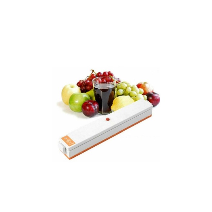 Aparat de vidat FreshAsNew, tip vacuum, pungi incluse,36 x 5 x 5 cm,alb/portocaliu,Doty [4]
