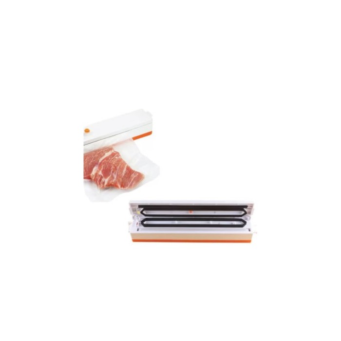 Aparat de vidat FreshAsNew, tip vacuum, pungi incluse,36 x 5 x 5 cm,alb/portocaliu,Doty [2]