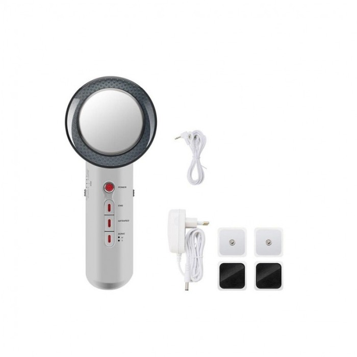 Aparat multifunctional pentru masaj, slabire si tonifiere CareBody, tehnologie cu infrarosu, accesorii incluse, alb [3]