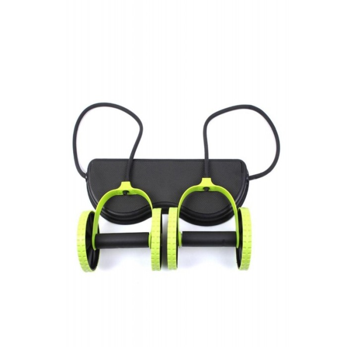 Aparat pentru fitness ElasticRopes, cu corzi si suport,modelarea corpului si intarirea muschilor,negru/verde [7]