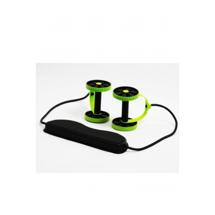 Aparat pentru fitness ElasticRopes, cu corzi si suport,modelarea corpului si intarirea muschilor,negru/verde [5]