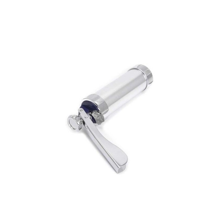 Aparat tip presa pentru fursecuri si prajituri, 10  accesorii pentru forma si 4 pentru ornat incluse, usor de utilizat, doty [3]