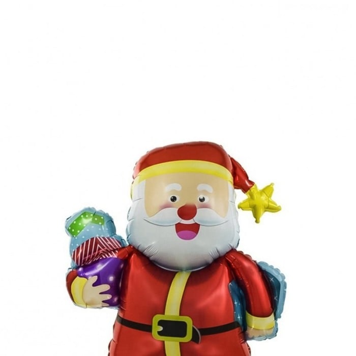 Balon Santa's Gifts, figurina Mos Craciun, 73x94 cm , multicolor [2]