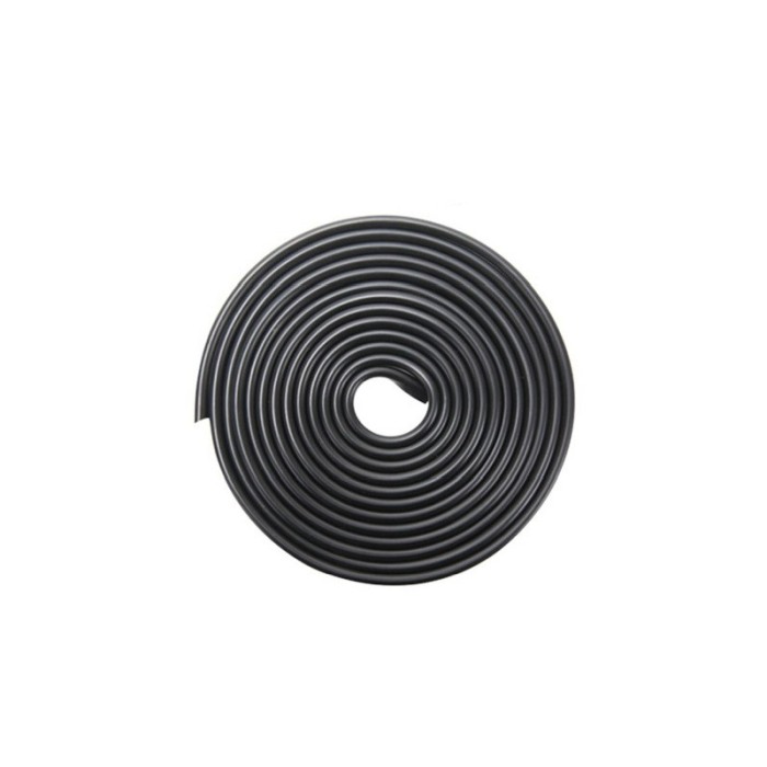 Banda de protectie pentru portiere auto LineDoorSafe Doty.ro®, cauciucata, neagra, 5 m [5]