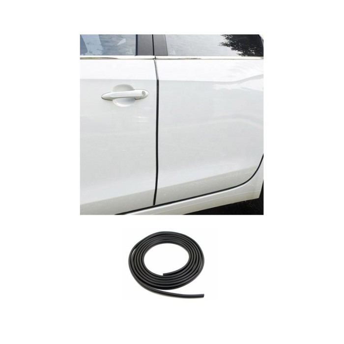 Banda de protectie pentru portiere auto LineDoorSafe Doty.ro®, cauciucata, neagra, 5 m [4]