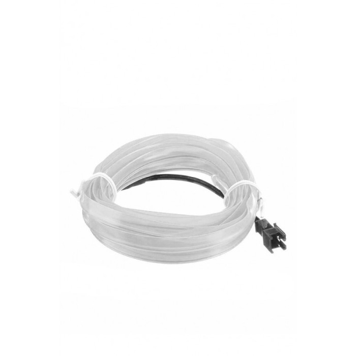 Banda led CarLight pentru masina, electroluminiscenta cu droser si mufa bricheta, 12V, lungime 3 m, alb, Doty®️ [1]