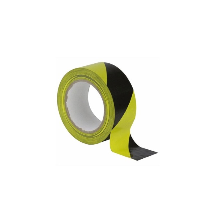 Banda reflectorizanta de avertizare FlashBand Doty®, Autoadeziva, 5m x 5 cm, negru/galben [1]