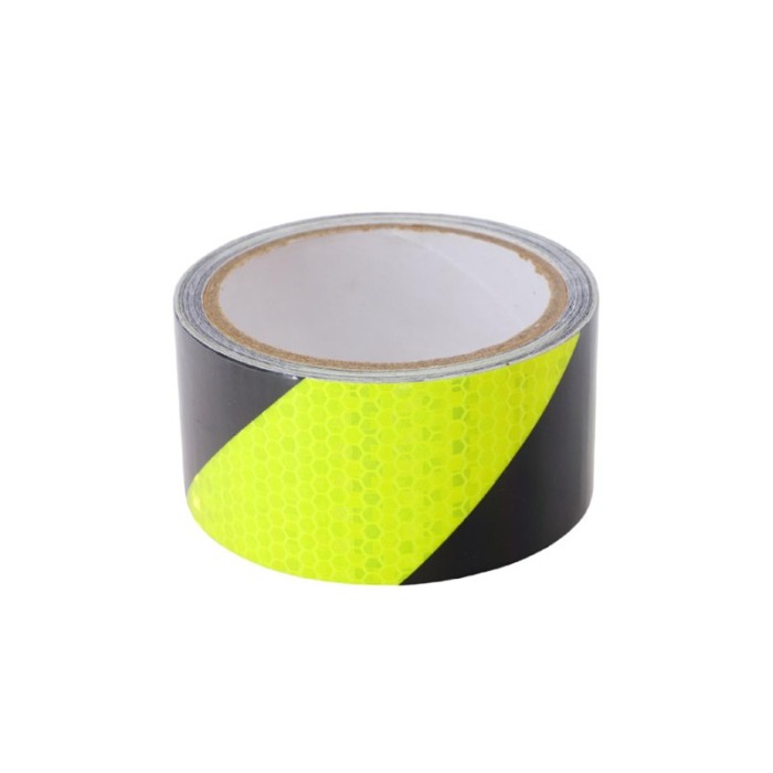 Banda reflectorizanta de avertizare FlashBand Doty®, Autoadeziva, 5m x 5 cm, negru/galben [3]
