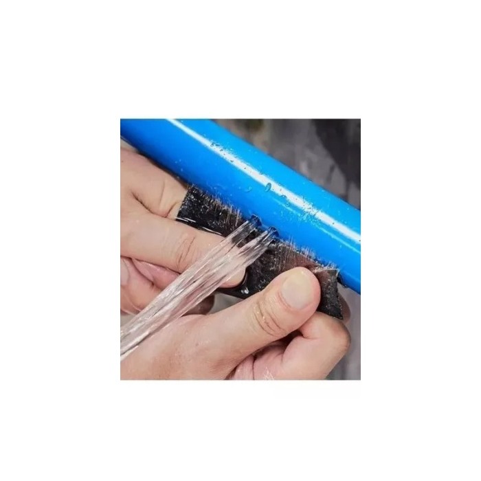 Banda super adeziva StrongTape, reparatoare, material cauciucat, 9.5x10 cm, negru, Doty®️ [4]