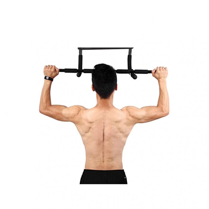 Bara pentru tractiuni Workout Tractor, portabila, negru/argintiu,50.5 x 9 x 19 [7]