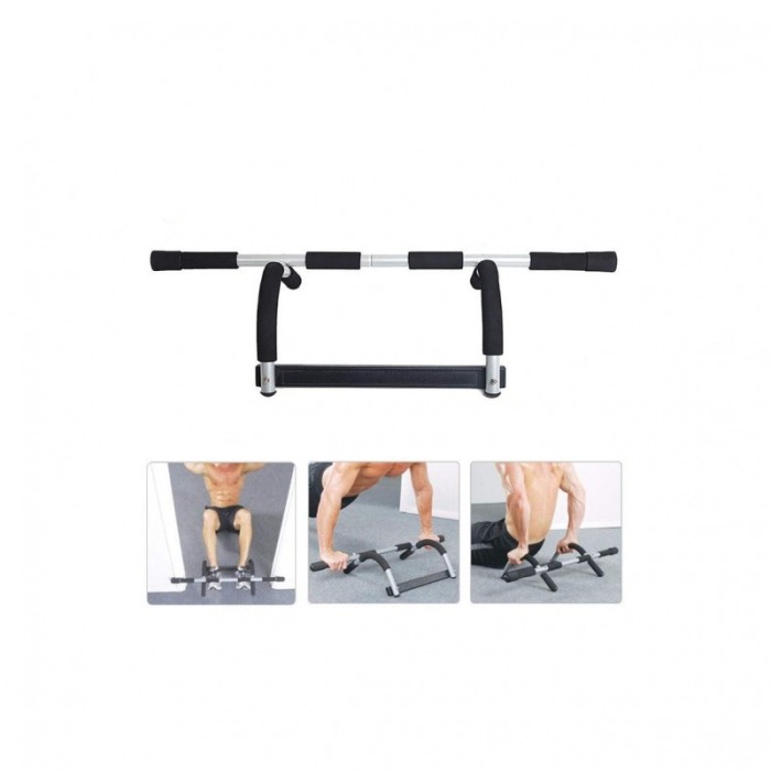 Bara pentru tractiuni Workout Tractor, portabila, negru/argintiu,50.5 x 9 x 19 [3]