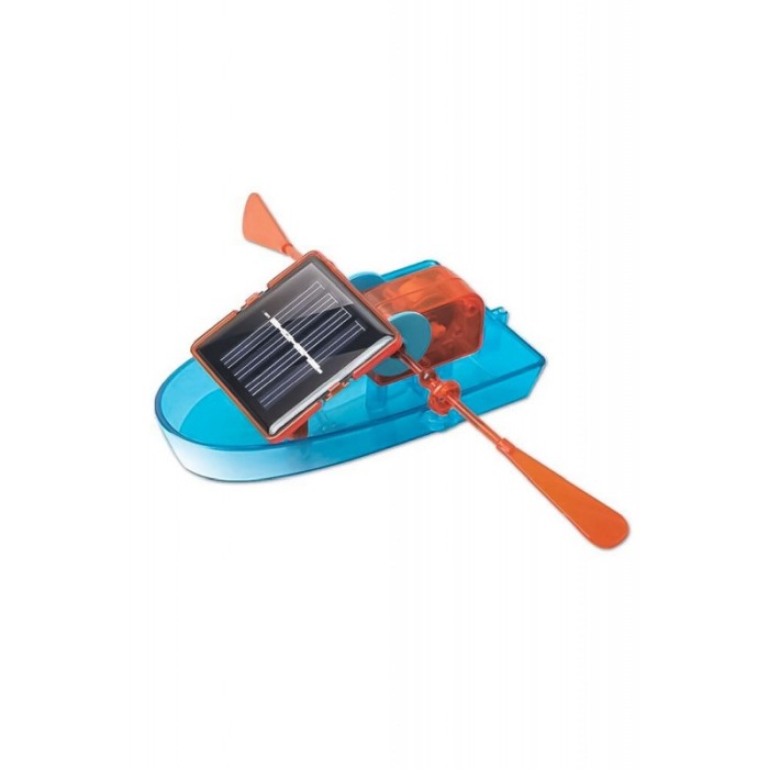 Barca cu energie solar, kit educational, DIY, Albastru,Doty [7]
