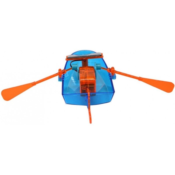 Barca cu energie solar, kit educational, DIY, Albastru,Doty [3]