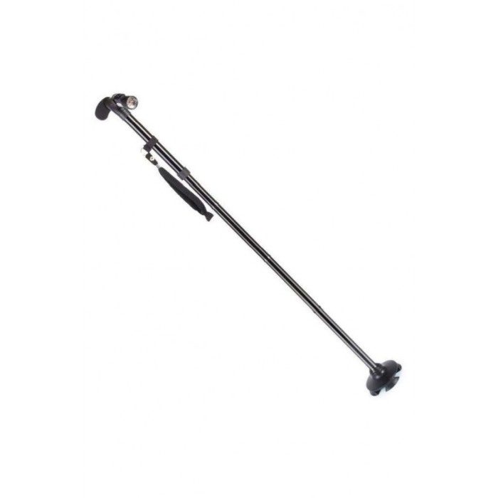 Baston StrongTrust telescopic de sprijincu pivoti stabilizatori, pliabil, si lanterna, negru, Doty [1]