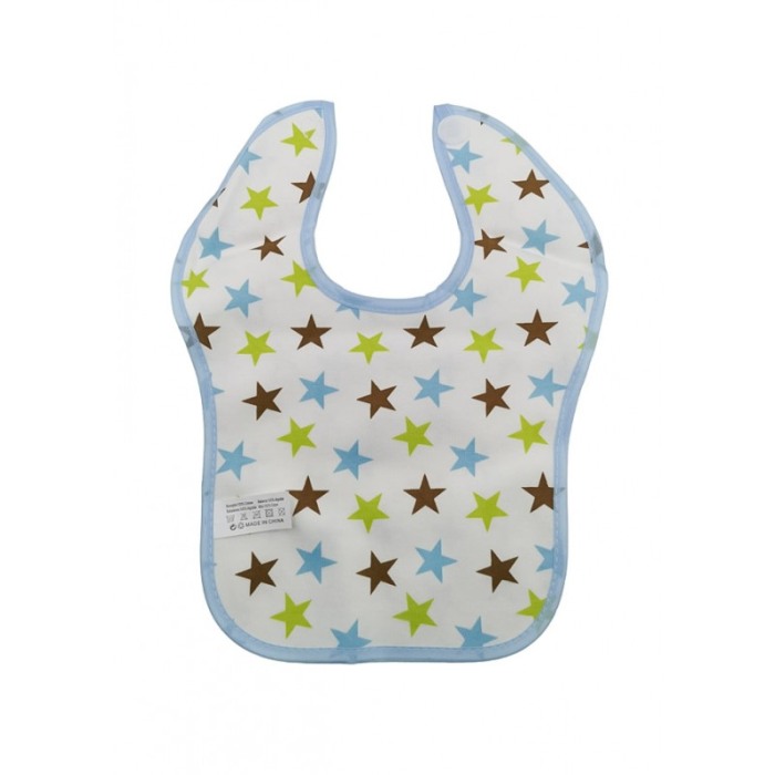Bavetica BabyLuch, 100% bumbac, 25x20 cm, design creativ, prindere cu scai, multicolor, Doty® [4]