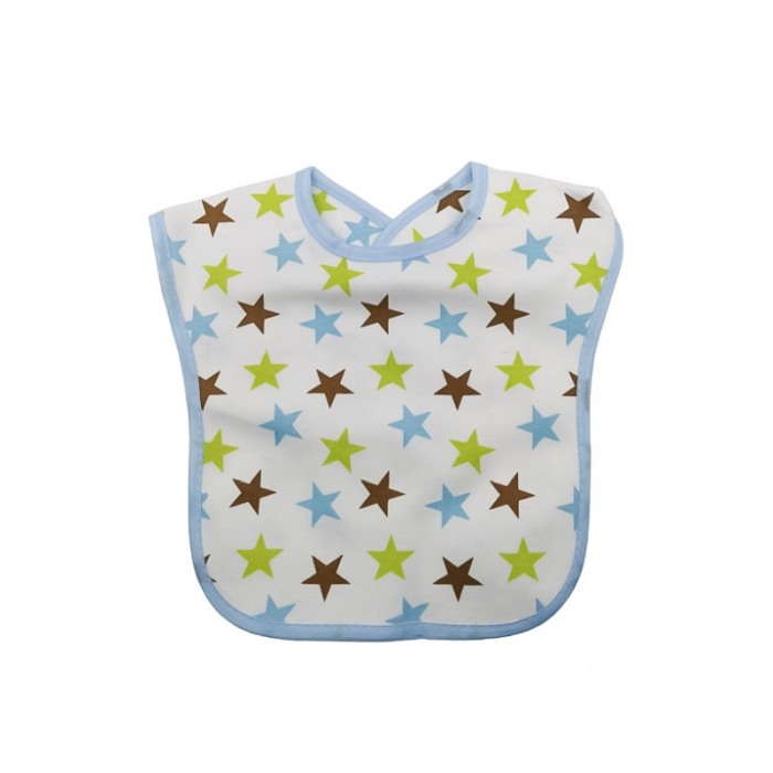 Bavetica BabyLuch, 100% bumbac, 25x20 cm, design creativ, prindere cu scai, multicolor, Doty® [1]