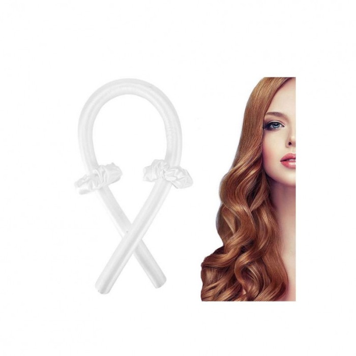 Bigudiu tip panglica RibbonCurl, accesorii incluse, usor de utilizat, 90 cm , alb [4]