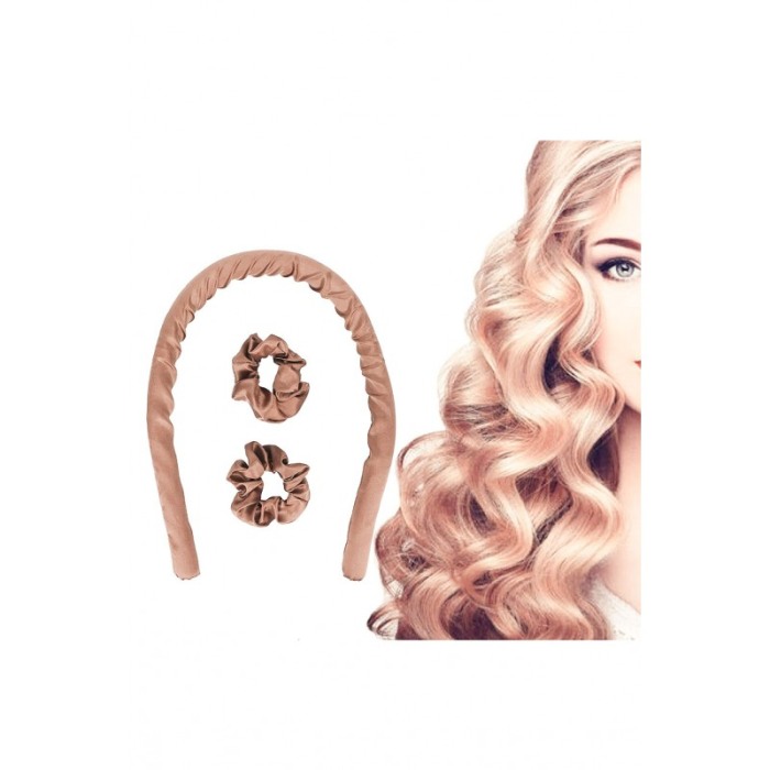 Bigudiu tip panglica RibbonCurl, accesorii incluse, usor de utilizat, 90 cm, crem [4]