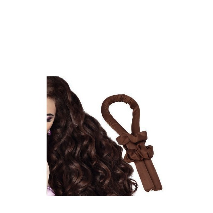 Bigudiu tip panglica RibbonCurl, accesorii incluse, usor de utilizat, 90 cm, maro [4]