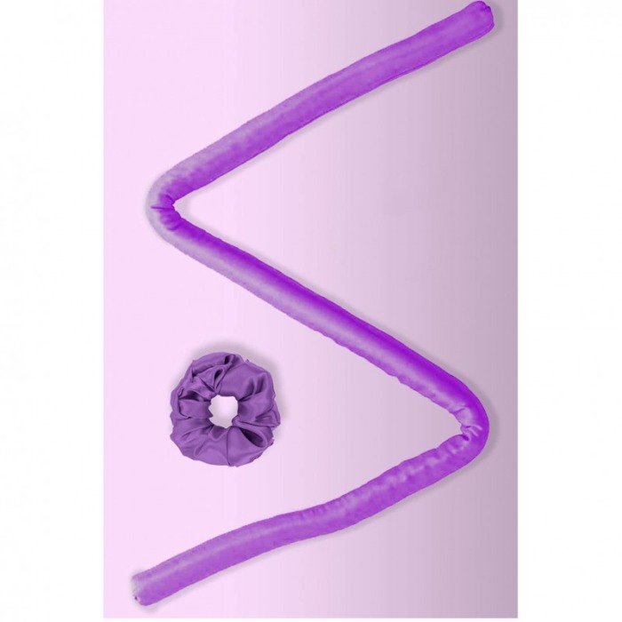 Bigudiu tip panglica RibbonCurl, accesorii incluse, usor de utilizat, 90 cm , mov [4]