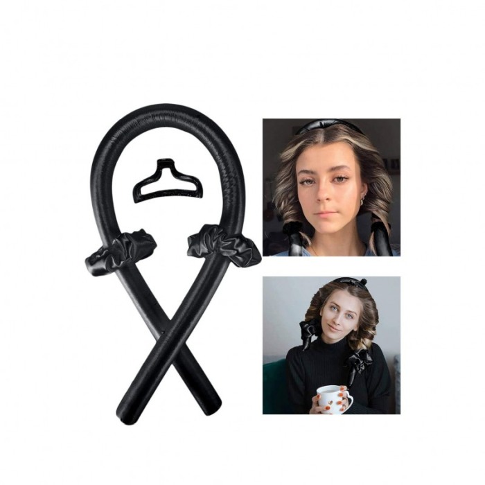 Bigudiu tip panglica RibbonCurl, accesorii incluse, usor de utilizat, 90 cm , negru [2]