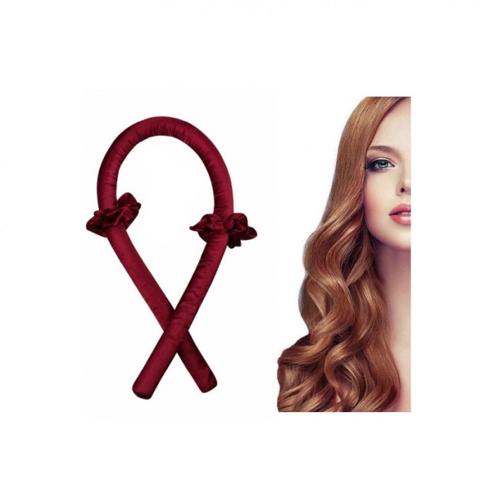 Bigudiu tip panglica RibbonCurl, accesorii incluse, usor de utilizat, 90 cm , visiniu [4]