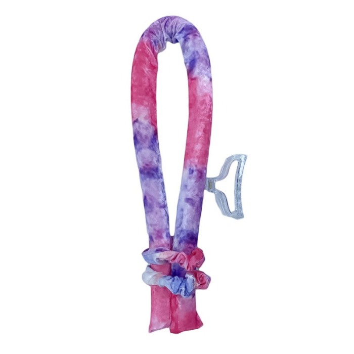 Bigudiu tip panglica RibbonCurl, model curcubeu, accesorii incluse, usor de utilizat, 90 cm , mov/roz [1]