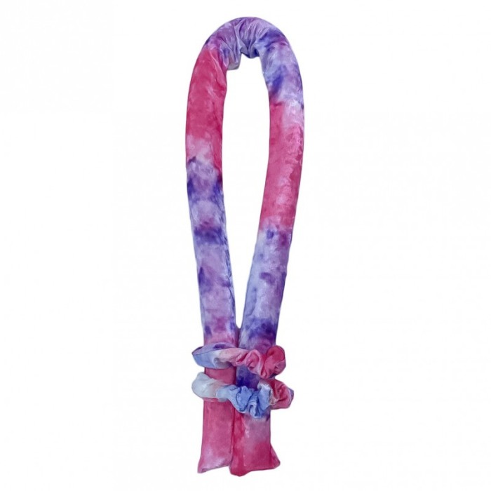 Bigudiu tip panglica RibbonCurl, model curcubeu, accesorii incluse, usor de utilizat, 90 cm , mov/roz [4]