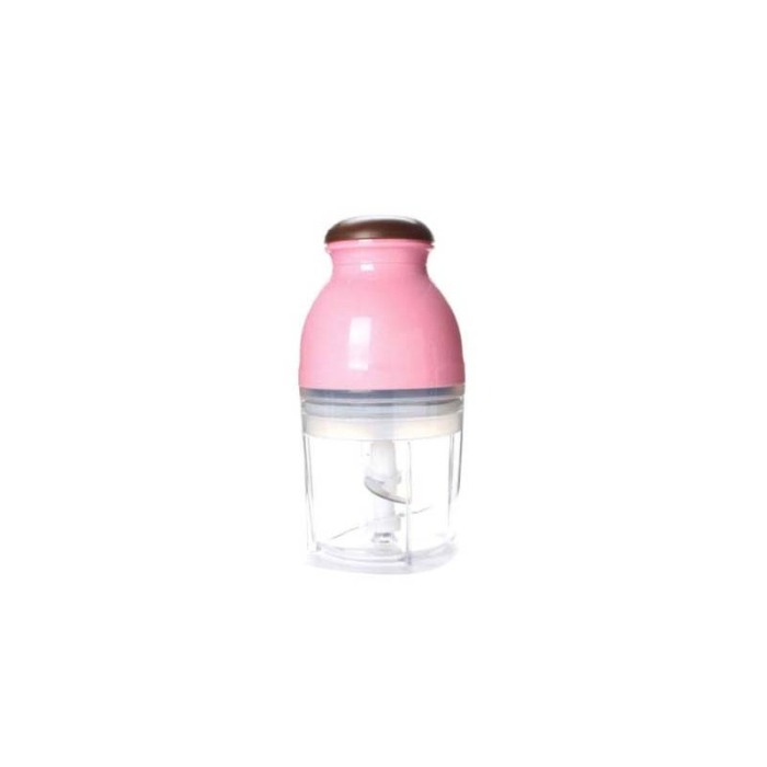 Blender Fast Chop, tip robot de bucatarie,taie,toaca, marunteste si amesteca,ergonomic si compact, 4 lame, roz,doty [4]