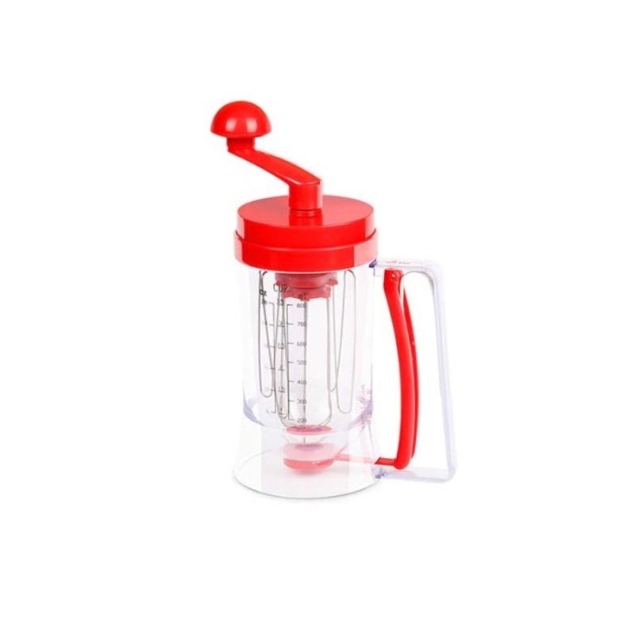 Blender manual pentru clatite si prajituri 2 in 1 , distribuitor aluat ,cana gradata,practic,usor de folosit si curatat, materia [2]