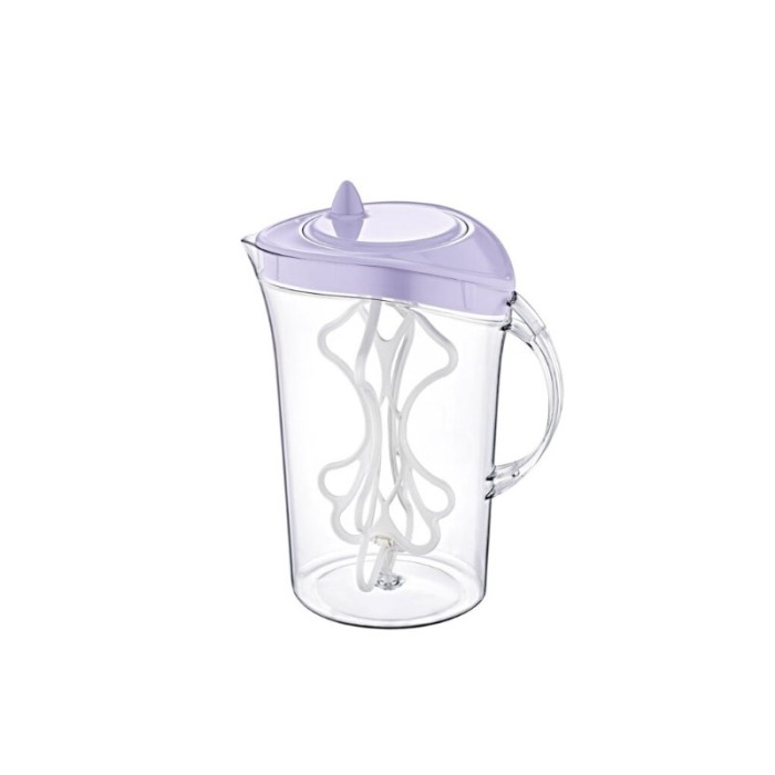 Blender manual PitcherMix, usor de utilizat, pentru limonada, creme, ayran, sosuri, recipient 2,4 l, mov, Doty®️ [4]