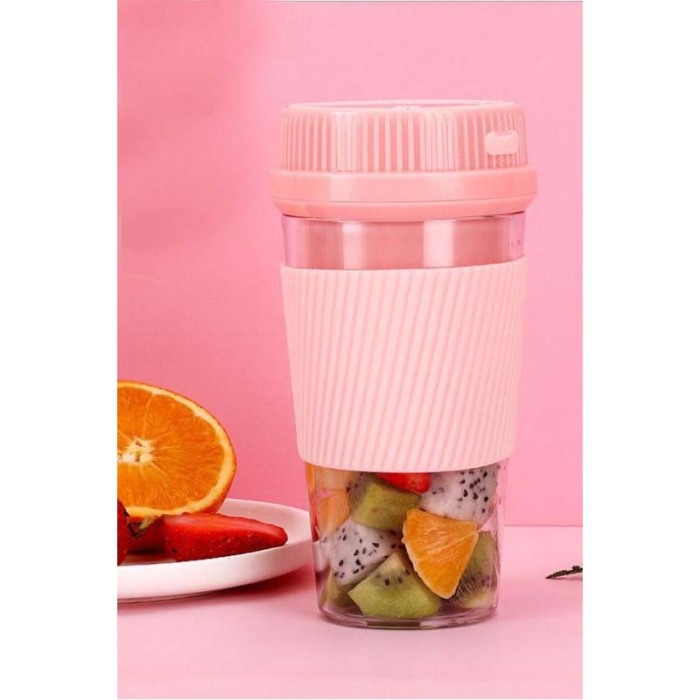 Blender portabil My Mini Juice, pentru suc de fructe sau smoothie, electric, reincarcare USB, baterie de 2400mAh, usor de folosi [6]