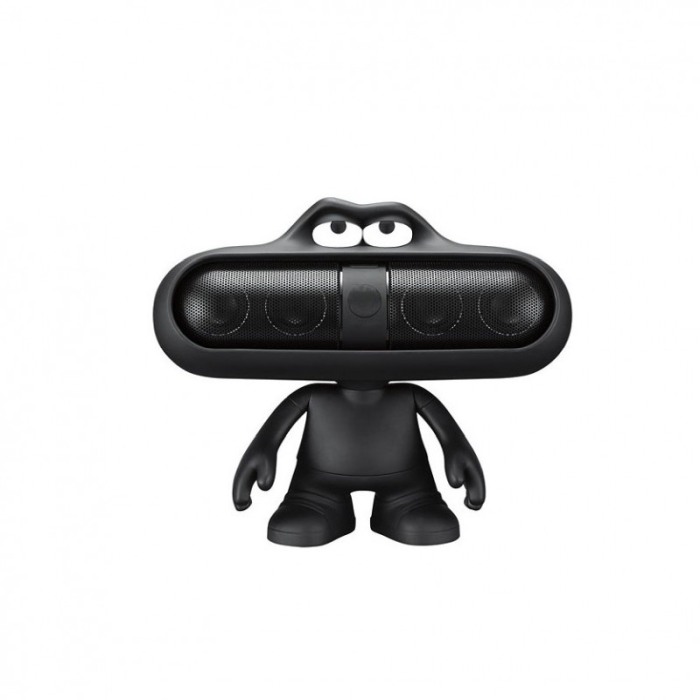 Boxa portabila cu suport Music Judge, figurina, conectare Bluetooth si USB, suport magnetic, negru, 21 x 18 cm [5]
