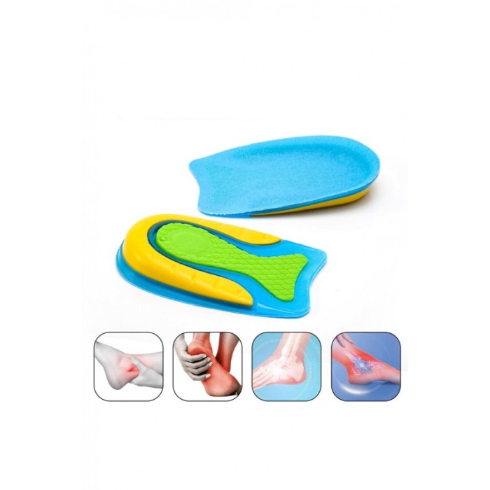 Branturi pentru calcaie HeelPillow, din silicon, 11.2x7.5 cm, pentru ameliorarea durerilor, Doty®️ [8]