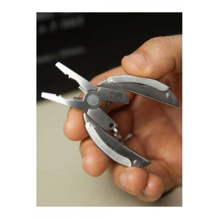 Breloc Multitool KeyBug 6 in 1, otel inoxidabil,design insecta, 5 x 3,5 x 1 cm , practic, argintiu [5]