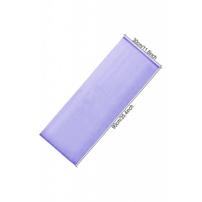 Burete de baie exfoliant BeautyRitual Doty® tip prosop, pentru orice tip de piele, curatare completa, catifelare, mov [3]