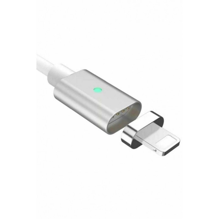 Cablu  incarcare cu USB,  lightning  , 1 m ,   Argintiu,Doty [5]