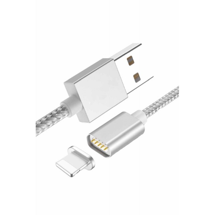 Cablu  incarcare cu USB,  lightning  , 1 m ,   Argintiu,Doty [1]