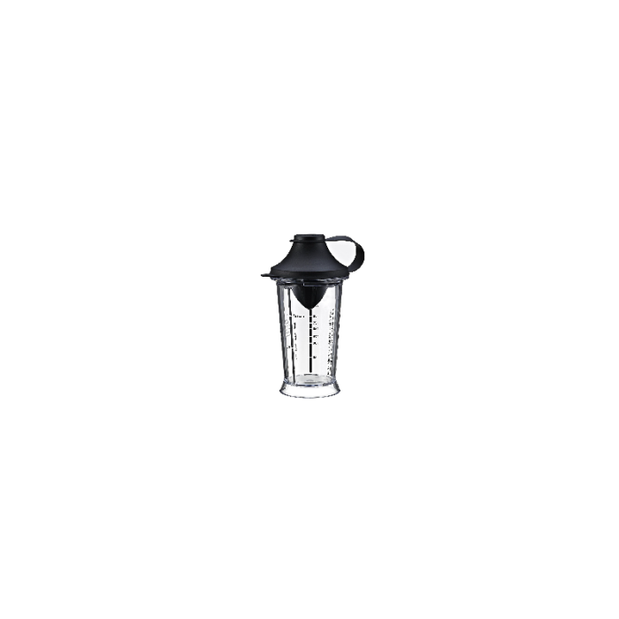 Cana shaker multifunctionala Fast Shake, gradata, accesorii incluse,practica, 300 ml, negru [1]