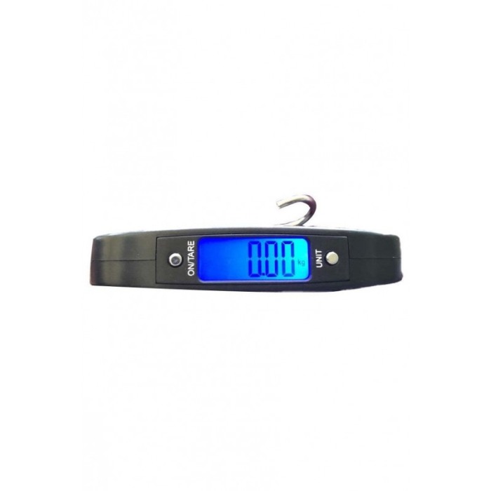 Cantar de mana, pentru bagaje,afisaj electronic, pana la 50 kg, portabil, 2 baterii incluse, negru, doty [6]