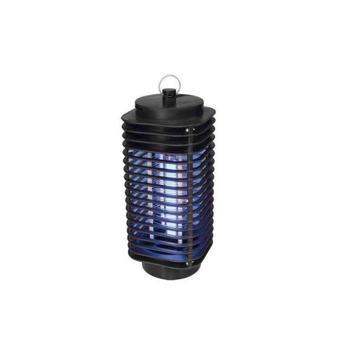 Capcana electronica Lampa UV antiinsecte Lantern Lamp, tip felinar hexagon, eficient, combatere insecte, negru [5]