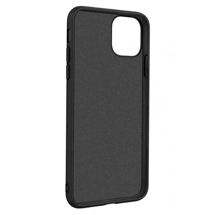 Carcasa  iPhone 11 Negru , Suport tip Inel, Liquid Silicone iPhone XI pro 5.8 [1]